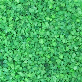 SweetGlob Old Fashioned Medium Rock Sugar Candy Gems, Lump Sugar Rock Crystals (1 Pound, Green Apple)