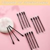 300Packs Disposable Double-Headed Comedones Extractor Plastic Blackhead Remover Black Pimple