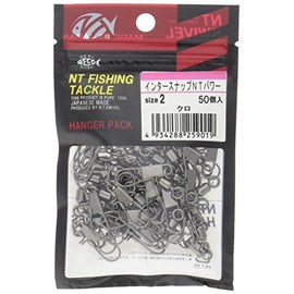 NT SWIVEL INTERSNAP NT POWER BLACK Hanger Pack of 50 #2