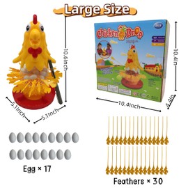 Ybgocot Kids Game,Don't Let The Eggs Fall,Family Board Game for 2-4 Players