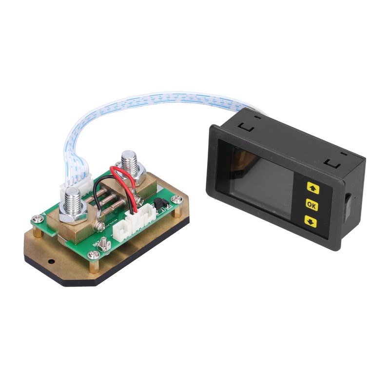 LCD Voltage Current Combo Meter Resin Energy Saving Wattmeter for