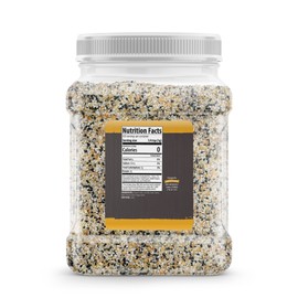 Birch & Meadow 1.4 lb of Everything Bagel Seasoning, Pre-Mixed Spices & Seeds, Crunchy Texture