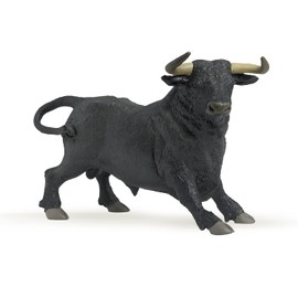 Papo -Hand-Painted - Figurine -Farmyard Friends -Andalusian bull -51050 - Collectible - For Children - Suitable for Boys and Girls - From 3 years old