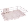 Sweet Home Collection 3 Piece Dish Drainer Rack Set with