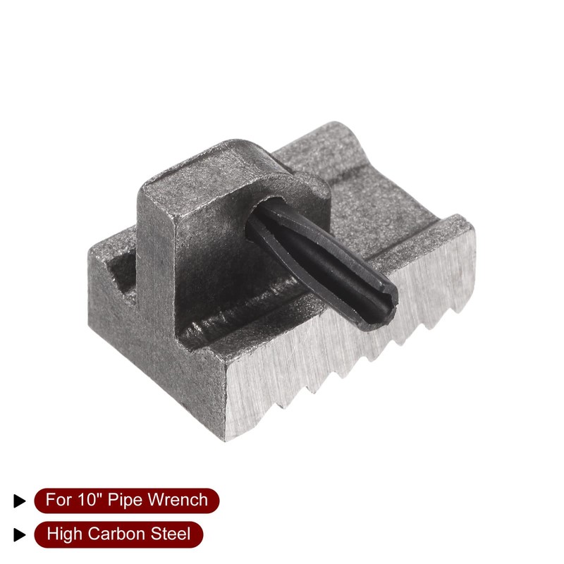 sourcing map Pipe Wrench Heel Jaw with Pin Assembly 10"