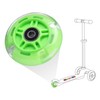 Gladeer 1-Pack 80mm Light Up Scooter Wheel Rear White Led