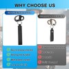 COIHAF SCBA Mask Quick Release Clips with Carabiner, Quick Release,