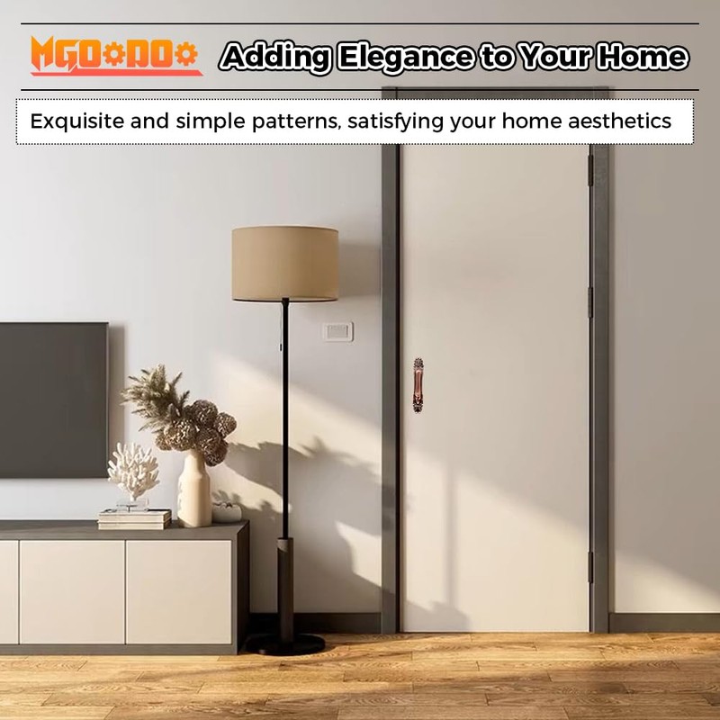 2Pcs Antique Bronze Cabinet Handles,Vintage Cabinet Handles Cupboard Handle 165mm