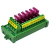 DC Power Fuse Distribution Strip Module (6 Position, Screw Mount)