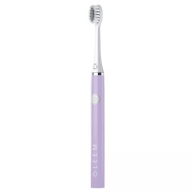 Gleem Battery Electric Toothbrush, Lavender, 1 Count, for Adults and Children 3+