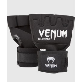Venum, Kontact Gel Glove Wraps, Men, M, Black