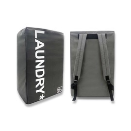 Inodeco Large Laundry Backpack - 2 in 1 Hamper Bag with Shoulder Straps - Travel Laundry Bag (big laundry bag) - for College Student, Dorm, Camp, Laundromat, Apartment, Travel