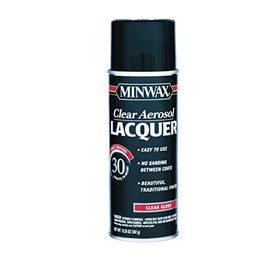 12.25 Oz Clear Brushing Lacquer Spray Gloss [Set of 6]