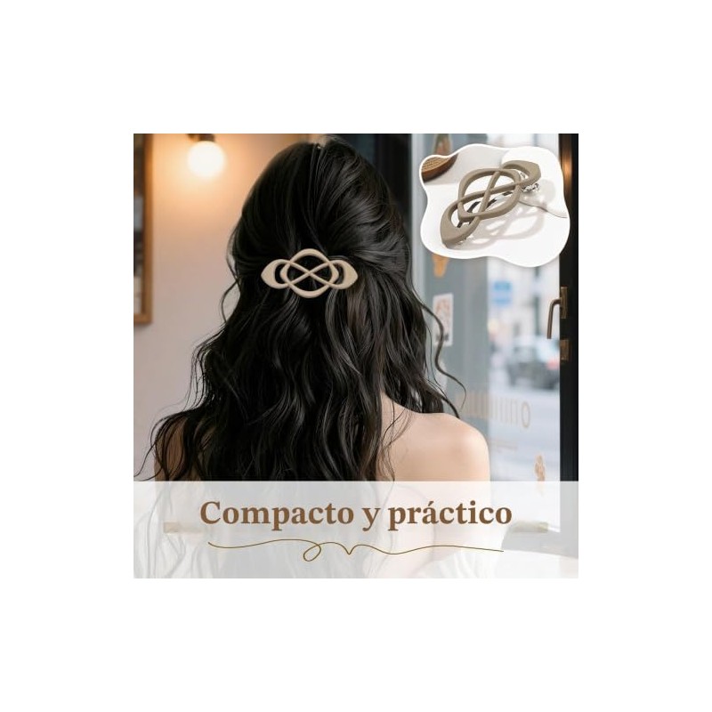 4 Horquillas Francesas Vintage 2026 Nuevas, Accesorios para Cabello de