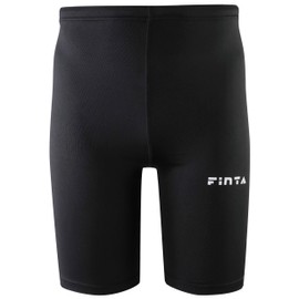 Finta FTW7032 Soccer Futsal Junior Jr Short Spats, (005) black