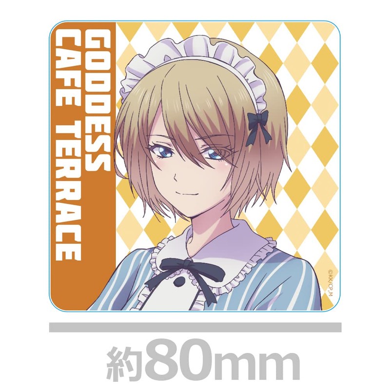 TV Anime "Goddess's Cafe Terrace" Acrylic Coaster E [Koyo Phoenix