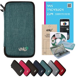 CALCUSO Accessory Strut Pack Turquoise Compatible with Casio FX-CG 50 Calculator