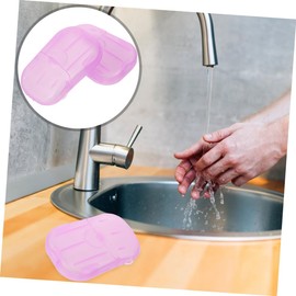 WHAMVOX Hand Washing Soap Slices 15 Pack Portable Travel Soap Sheets Compact Bulk for Travel Safe Gentle