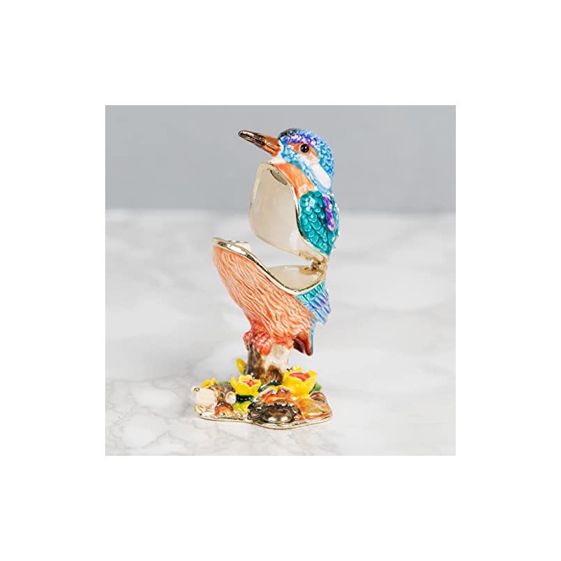 Kingfisher Trinket Box Treasured Trinkets Juliana