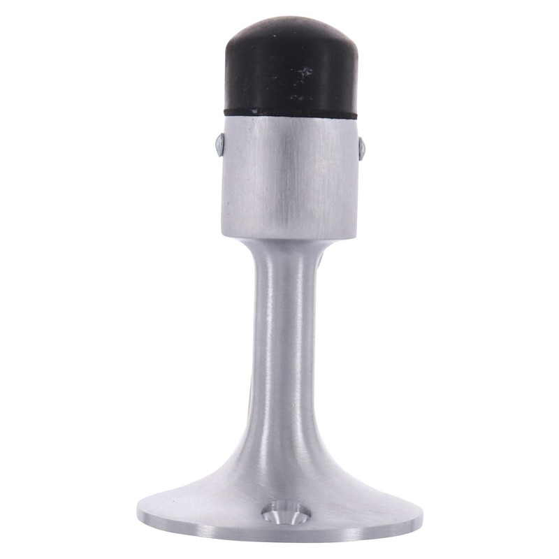 CRL Satin Chrome Finish Wall Mounted Heavy Duty Door Stop