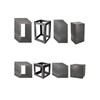24-Piece Welding Practice Kit, 16 Gauge Steel Welding Coupons for