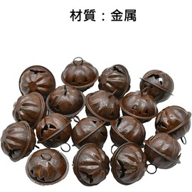 18 Tin Bell, Christmas Bell, Retro Pumpkin Shaped Decorative Bell, Cute Bell, Event, DIY, Crafts, Amulet, Bell, Collar Bell for Pets, Accessories, Gift, Christmas Tree, Festive Outdoor Hanging, Sleigh