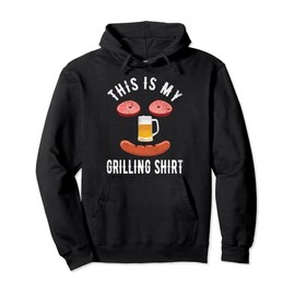 BBQ Grill Barbecue Grill - This is my Grilling Pullover Hoodie