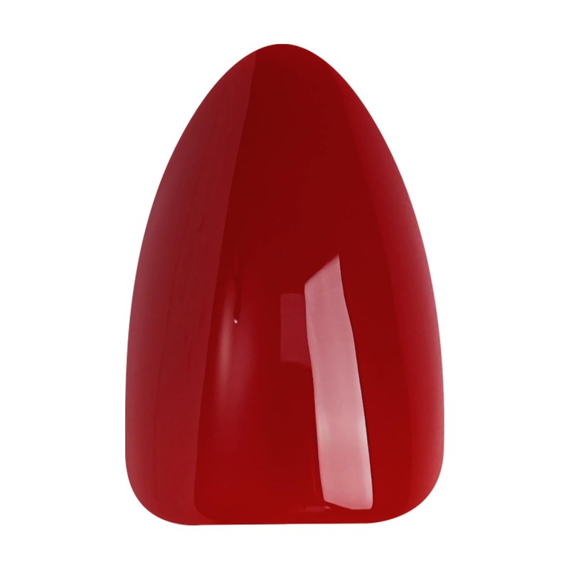 Artquee Red Almond Press on Nails Short Fake Nails Art