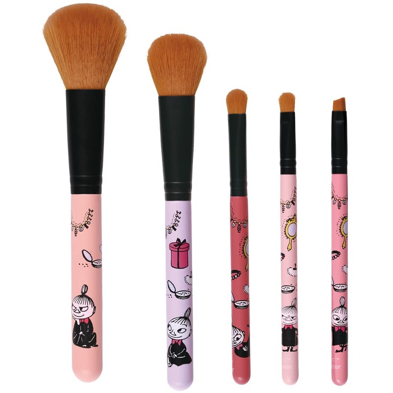 Skater MUB5S Little My Makeup Brush Set, Makeup Brushes, Set