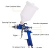 HVLP Spray Gun with Replaceable 1.4mm 1.7mm 2.0mm Nozzles Needle