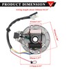 PRO BAT Lifan JH70 Magneto Flywheel Stator Plate Pure Copper