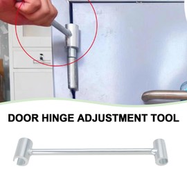 EMSea 1-Piece Door Hinge Adjustment Tool 14 + 18 mm Hinge Gap Adjustment Wrench Suitable for Adjusting Certain Hinges with a Width of 8.5 mm - 18 mm
