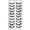 Clear Band Eyelashes, Fox Eyelashes, 3D Artificial Eyelashes, Russian False
