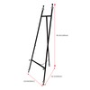 Metal Easel Stand with Chain Support for Mirror,Iron Floor Easels