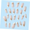 FOMIYES 72pcs Women's Press on Nails Fake Fingernails Fashionable Nail