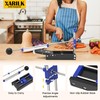 XARILK Foldable Portable Knife Sharpening System, Adjustable Knife Sharpener Kit