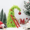 Decxmas 1ft Tabletop Bendable Mini Christmas Tree with Lights, Small