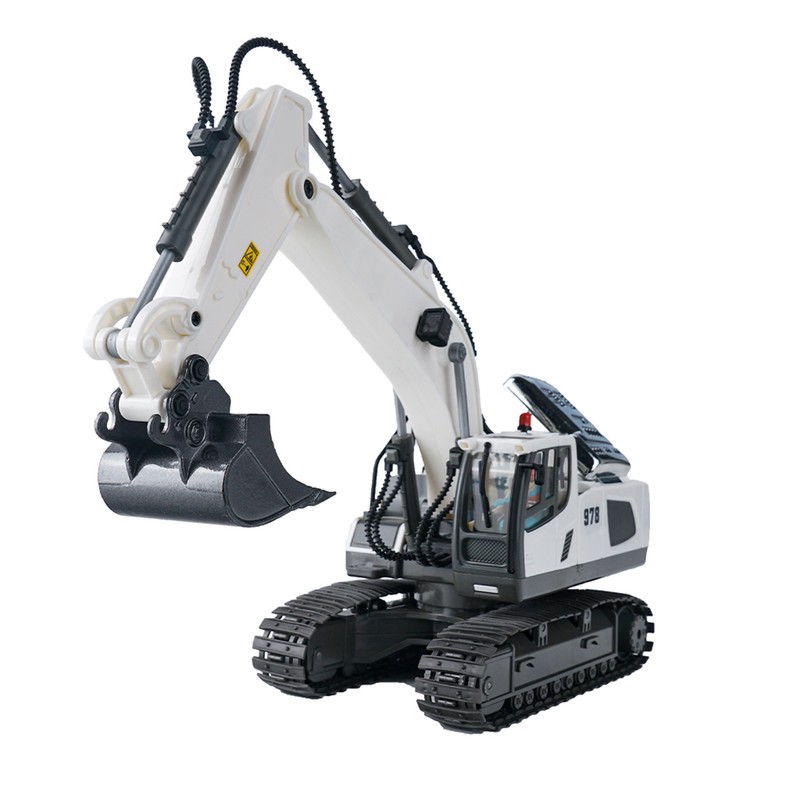 RC Excavator 1/20 2.4GHz 11CH RC Construction Truck Engineering Vehicles