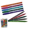 Flair 10 x 0.7mm Peach Liquid Ink Ballpoint Pens Projects