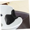 KOMBIUDA Bath Neck Pillow with Suction Cups Pu Cushion for