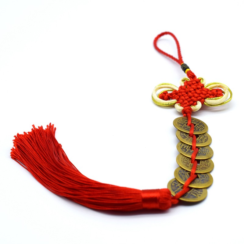 Chinese Feng Shui Coins for Wealth and Success (6 Coins)