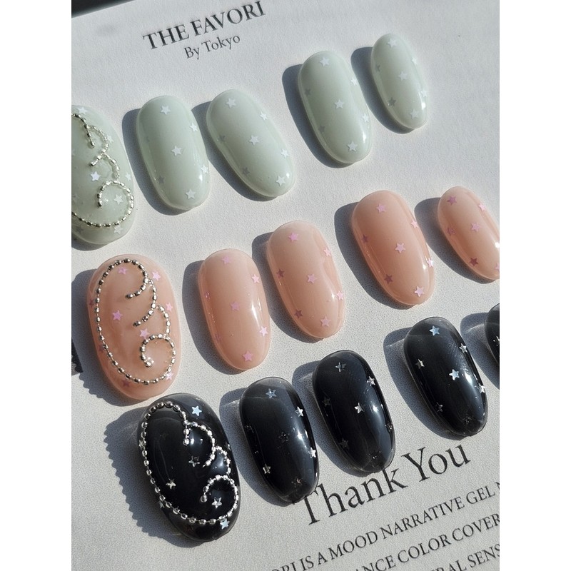 BeautifulAngel Core Wing Nail [Handmade Nail Tip] Emily Nail -