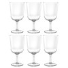Abode Homewares Tritan Simple Wine Drinkware, Indoor/Outdoor, Clear, 16 oz.