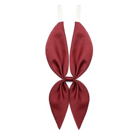 [Love Room] School Ribbon, Ribbon Tie, Uniform Ribbon, Girls, Bowtie, Sailor Uniform Decoration, Bowtie, Adjustable, Plain, Students, Uniform Accessories, Cosplay Props, red