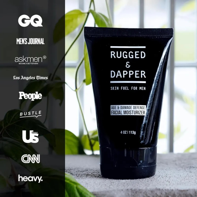 Rugged & Dapper - Crema Hidratante Facial Age Defense Para