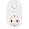 UNITEC 47535 Adaptor Plug with Dimmer, Socket Dimmer for Bulbs