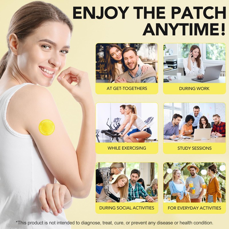 Dopamine Patches Extra Strength, Mood Support Body Care Patch, Dopamine