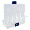 Sorting Box with 10 Adjustable Compartments Plastic Storage Box Organiser