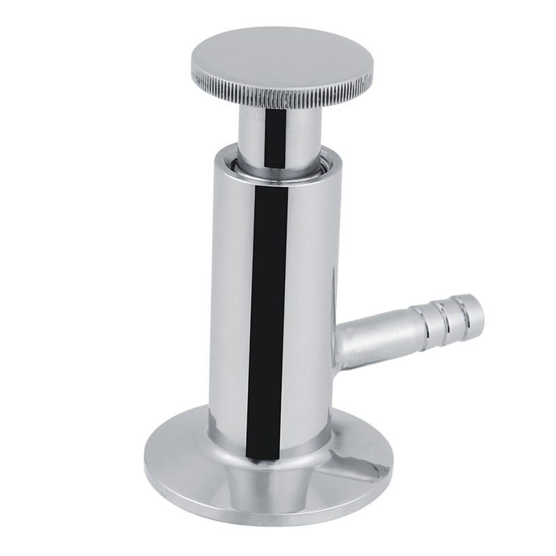1pc 2inch(50.5mm) Ferrule Sanitary Stainless Steel SUS304 Sampling Valve