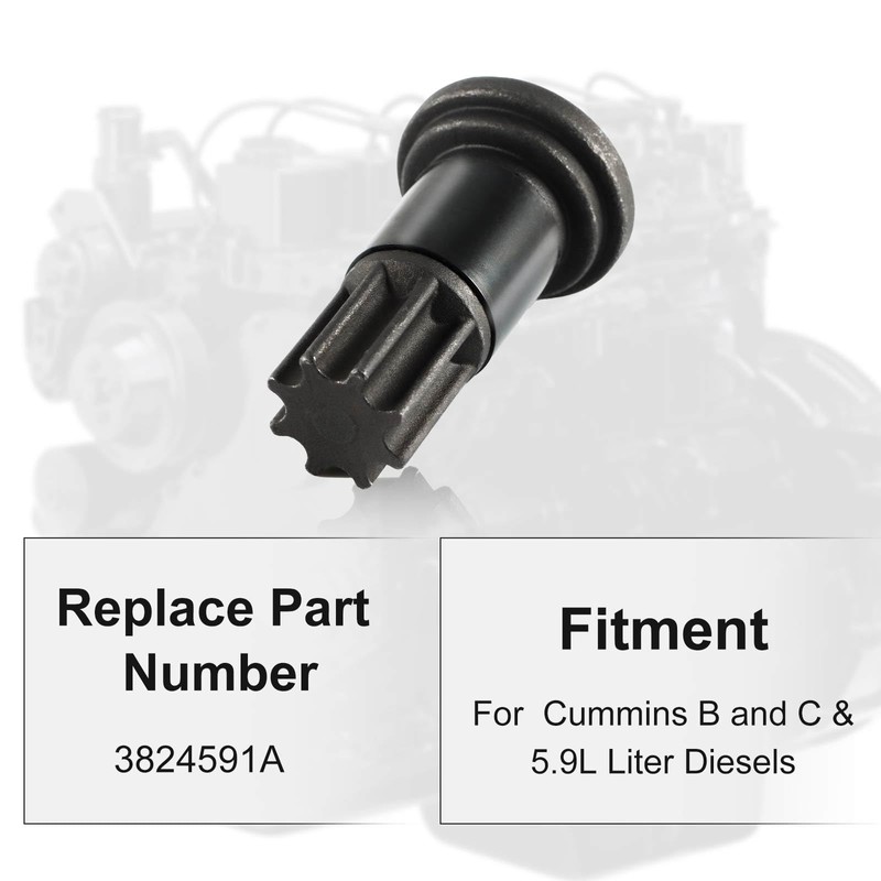 KPALAG Engine Steering Socket Wrench Tool, Engine Barring Rotating Tool